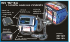 Profi box na sonar s monosou zabudovania prsluenstva