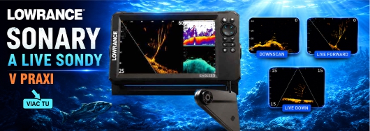 Sonary Lowrance a live sondy